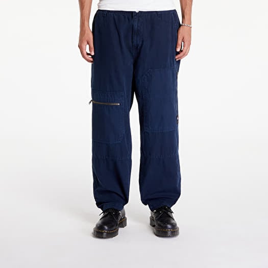 Tommy Jeans Aidan Straight Baggy Tapered Cargo Pants Dark Night Navy