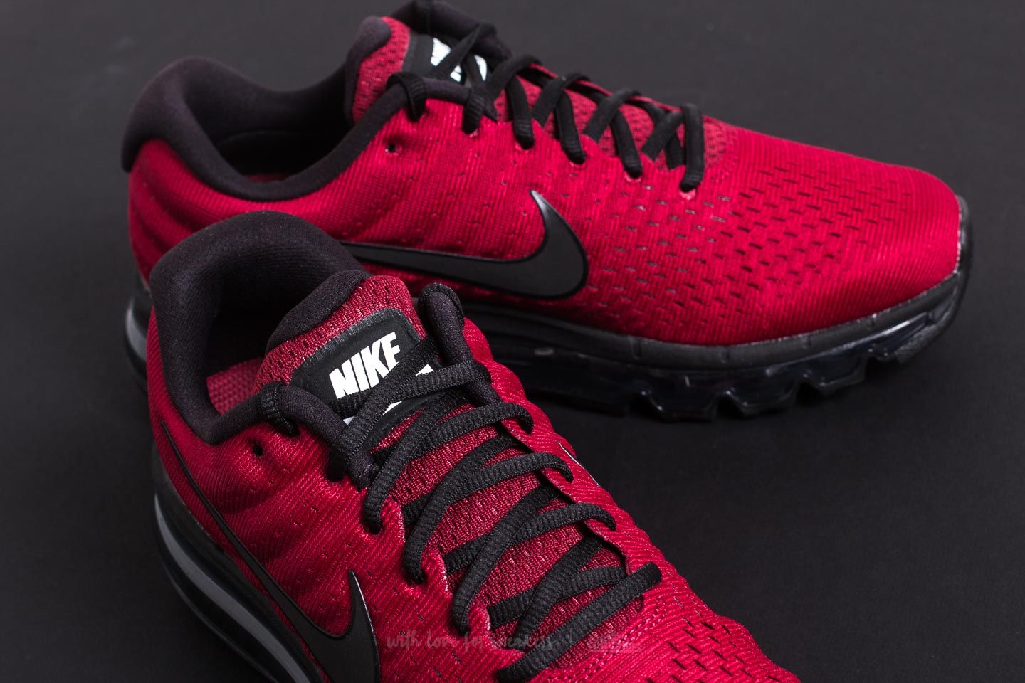 Herren Sneaker und Schuhe Nike Air Max 2017 Team Red Black Dark Grey Footshop