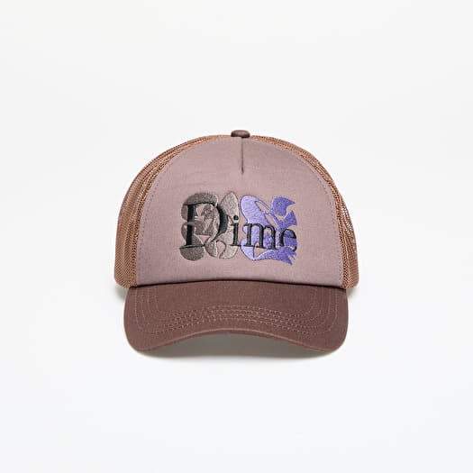 Cap Dime Classic Duo Trucker Cap Brown