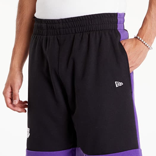 Black and purple basketball shorts discount