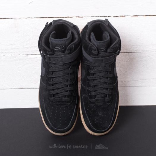 Men's shoes Nike Air Force 1 High '07 LV8 Suede Black/ Black