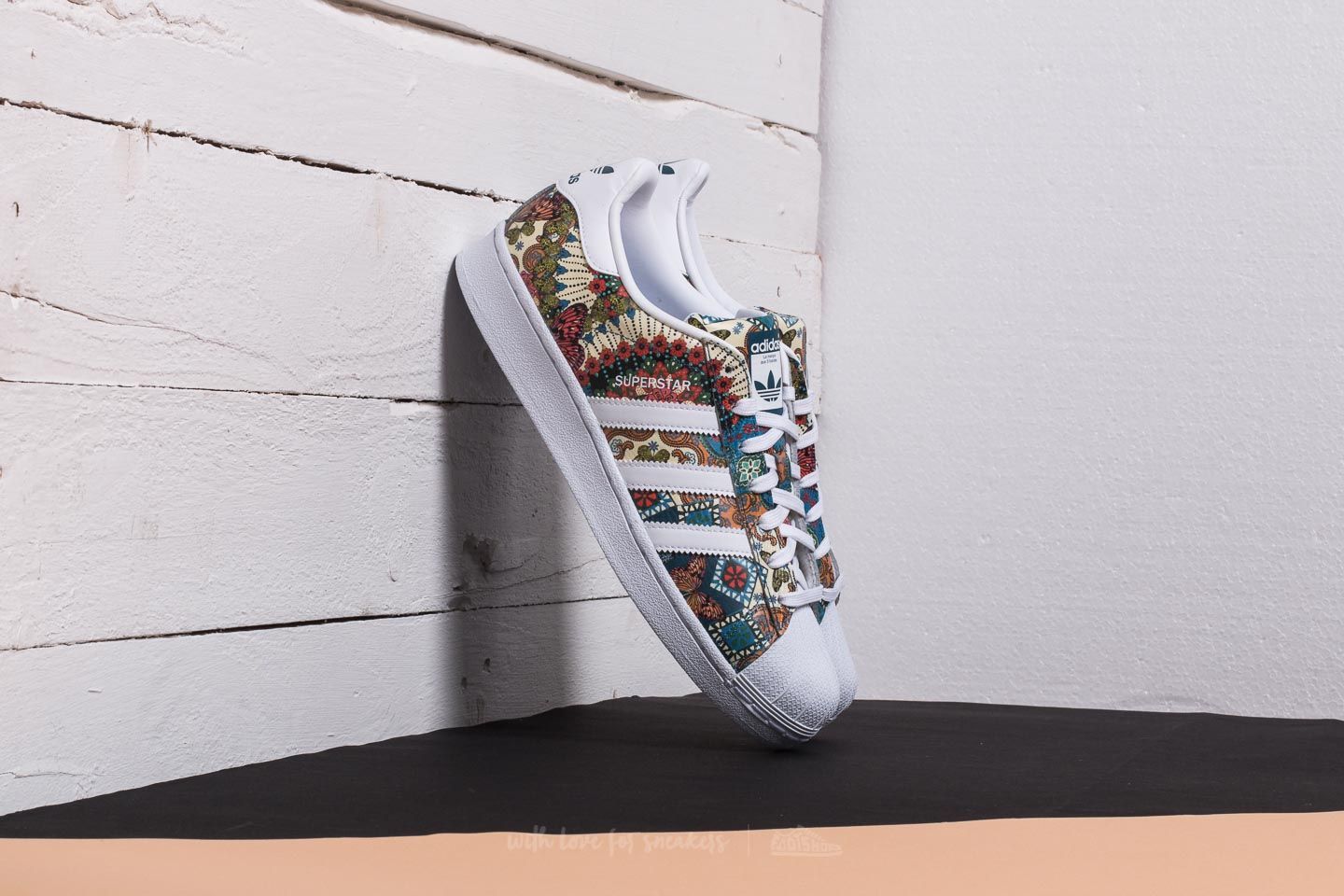 Scarpe donna adidas Superstar W Ftw White/ Ftw White/ Noble Teal