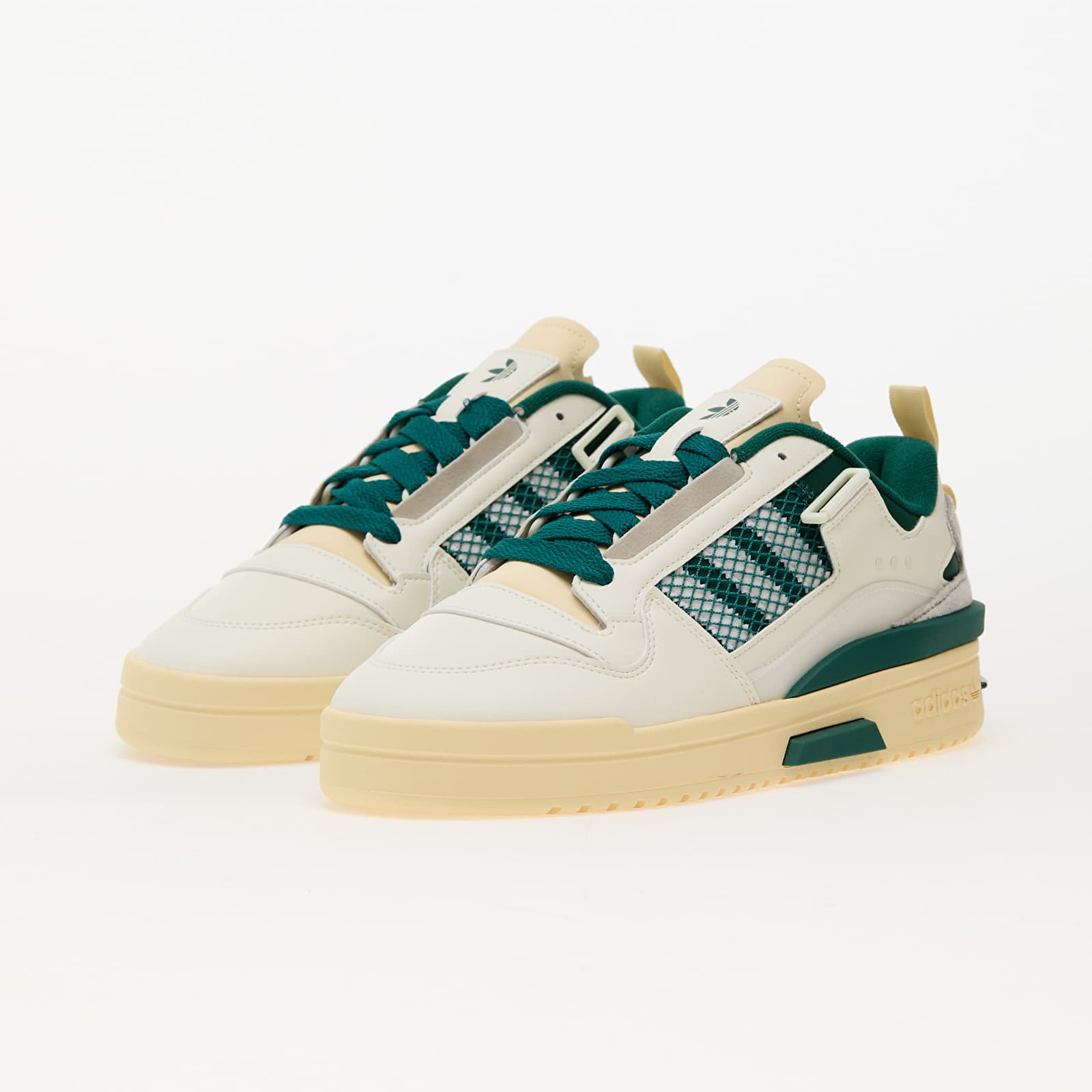 Herren Sneaker und Schuhe adidas Forum Mod Low Ivory/ Off White/ Collegiate Green