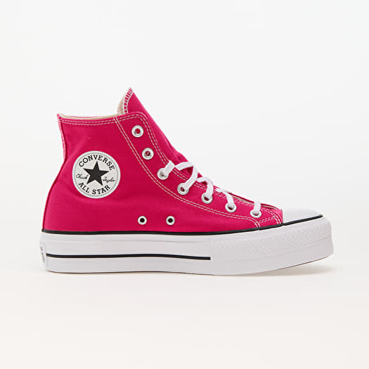 Pink sneakers converse discount