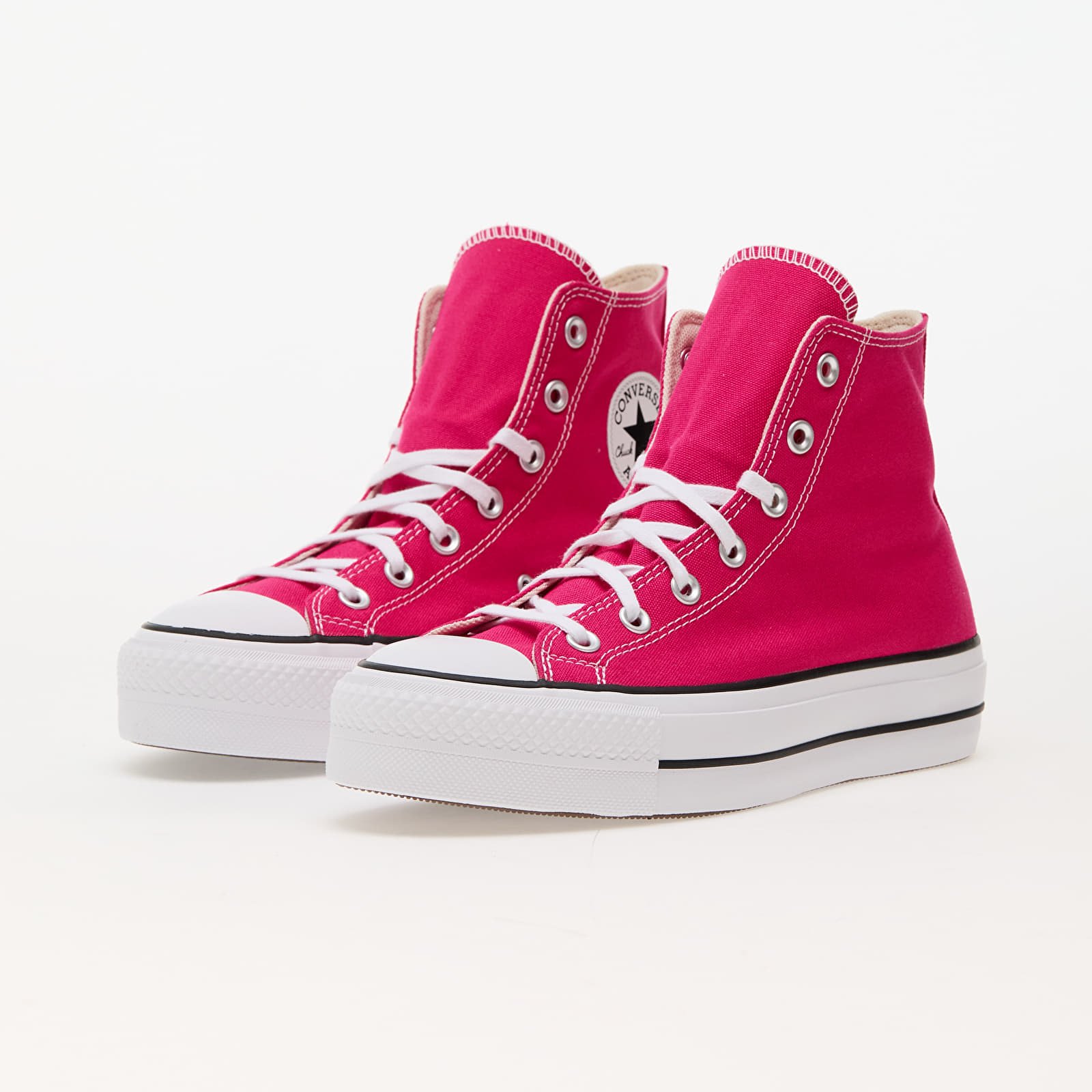 Încălțăminte și sneakerși pentru femei Converse Chuck Taylor All Star Lift Platform Cerise Pink/ White/ Black