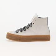 Converse Chuck Taylor All Star Lift Platform Suede Vintage White/ Out Of The Blue