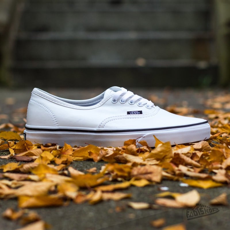 Női cipők Vans Authentic (Italian Leather) True White
