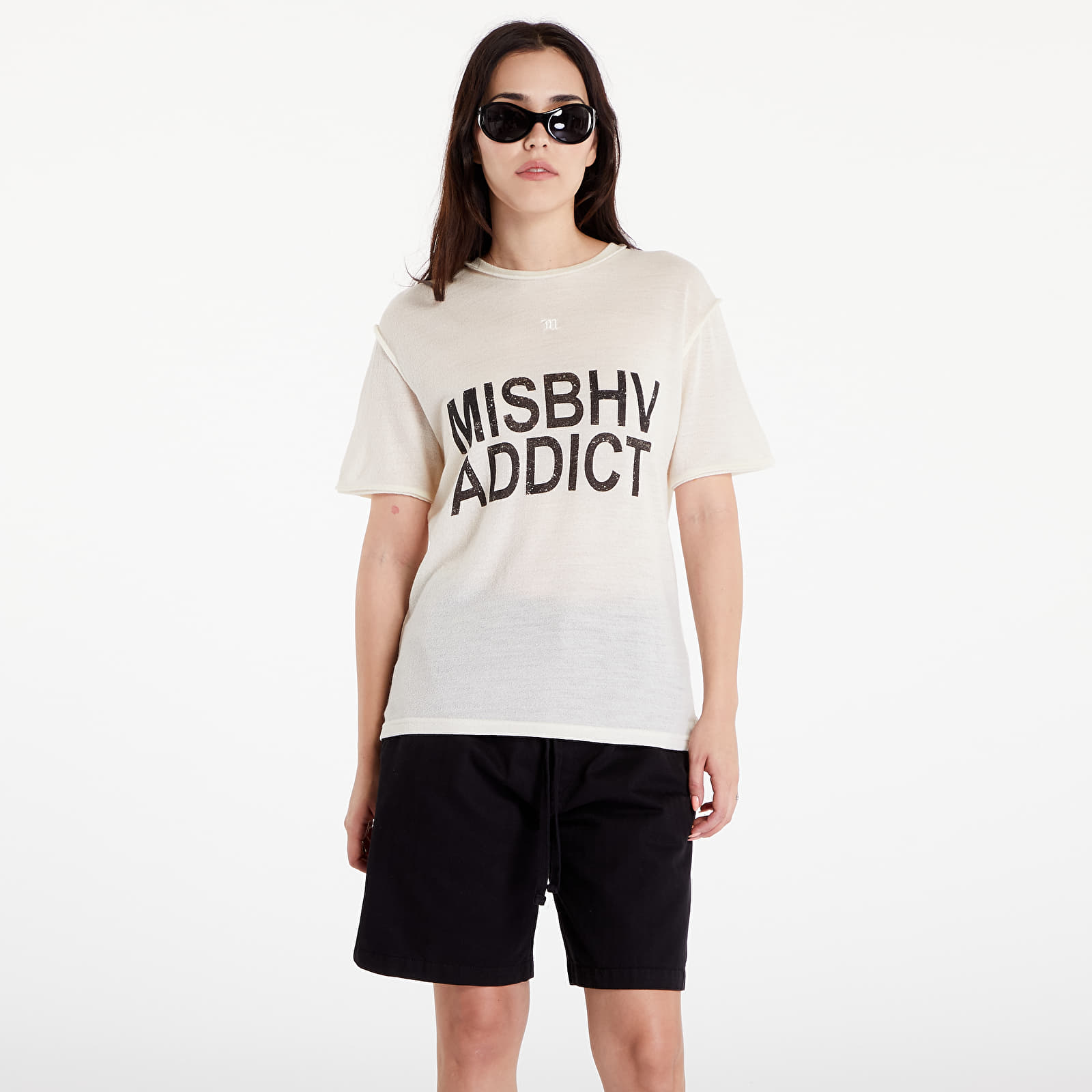 T-shirts MISBHV Misbhv Addict T-Shirt UNISEX Off White