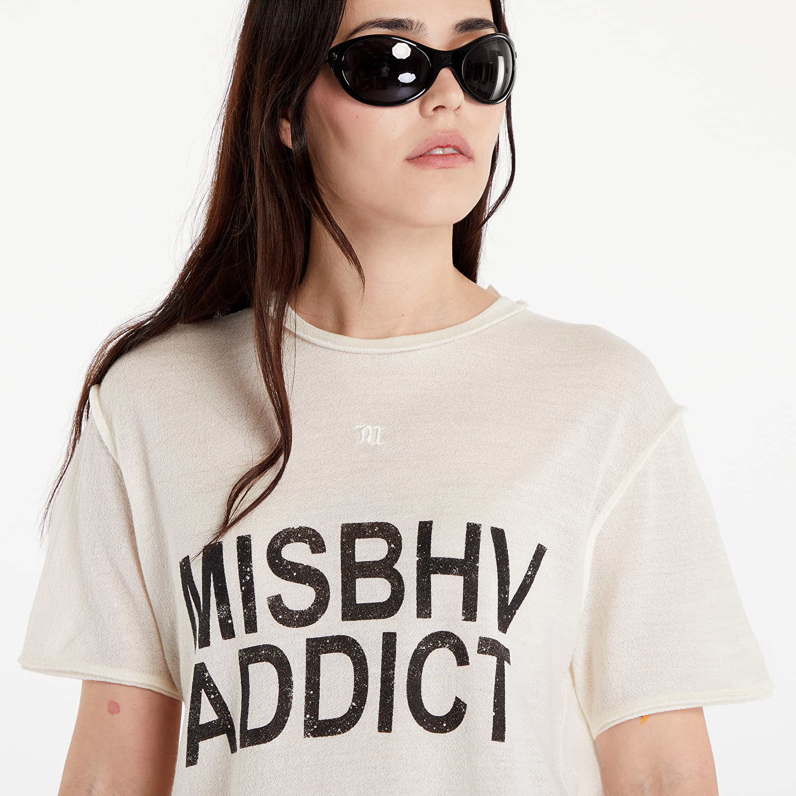 T-paidat MISBHV Misbhv Addict T-Shirt UNISEX Off White
