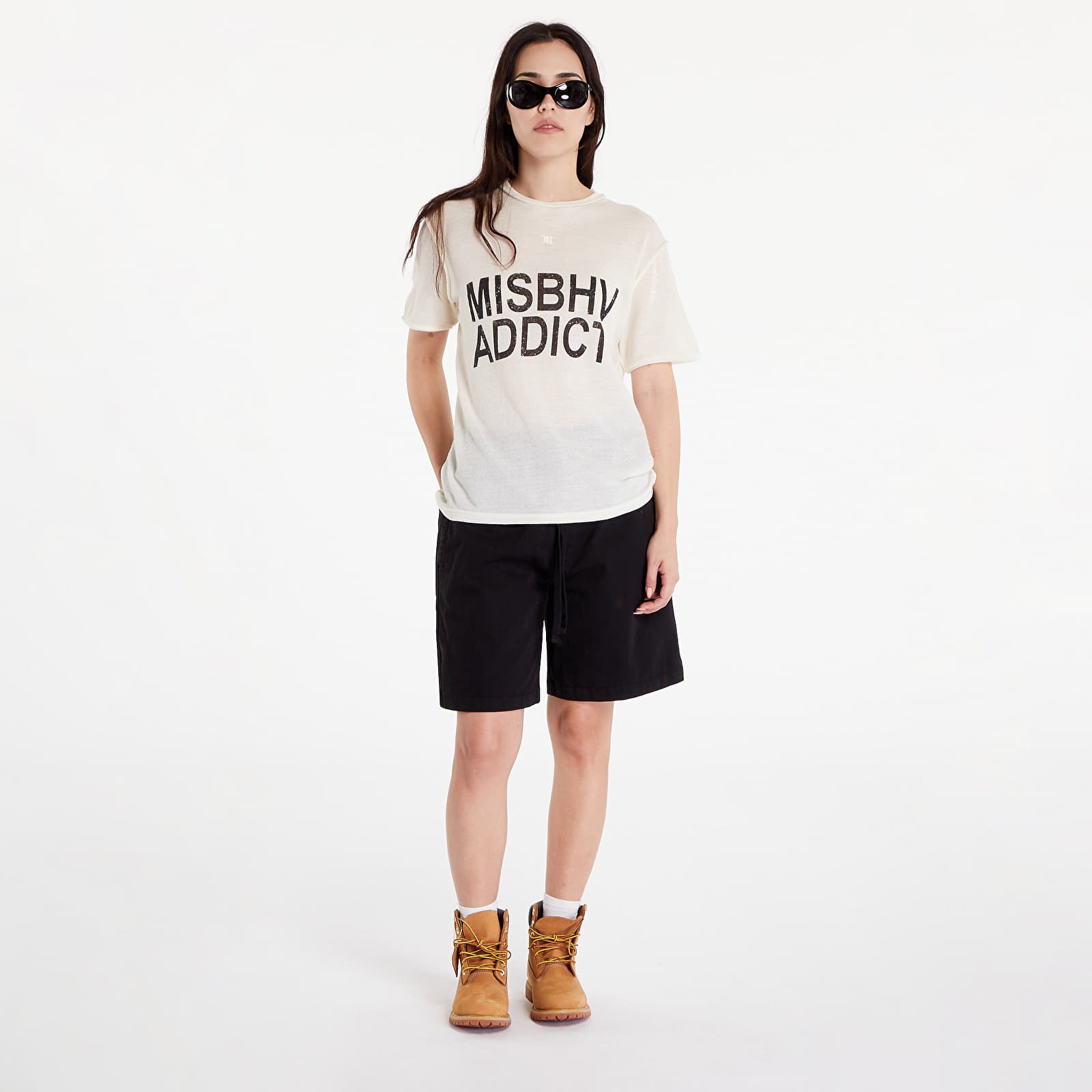T-paidat MISBHV Misbhv Addict T-Shirt UNISEX Off White