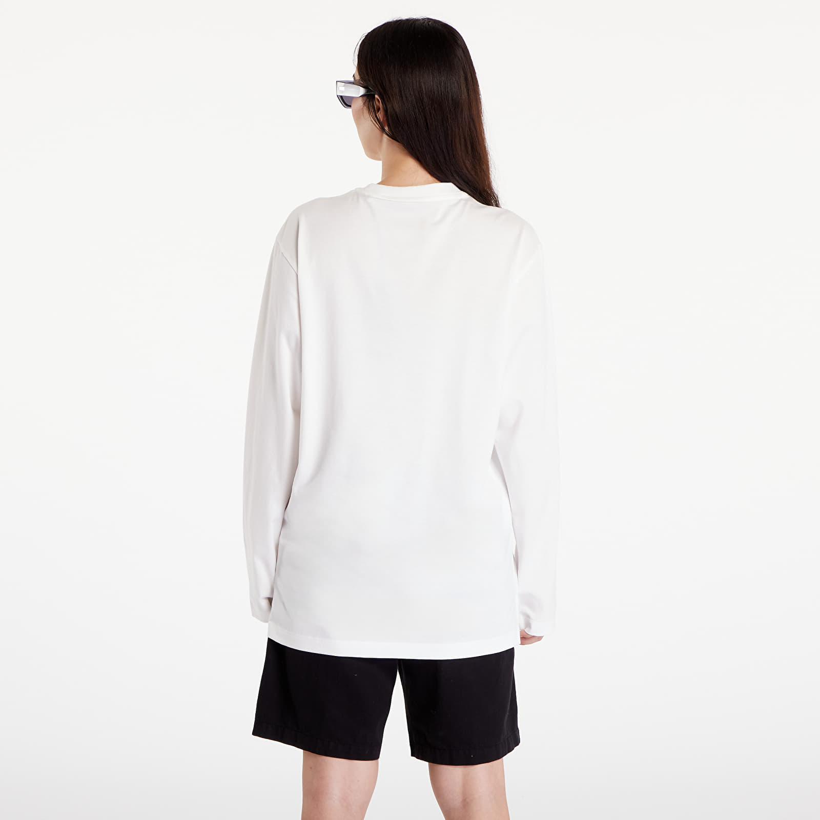 Koszulki Y-3 Relaxed Long Sleeve Tee UNISEX Core White