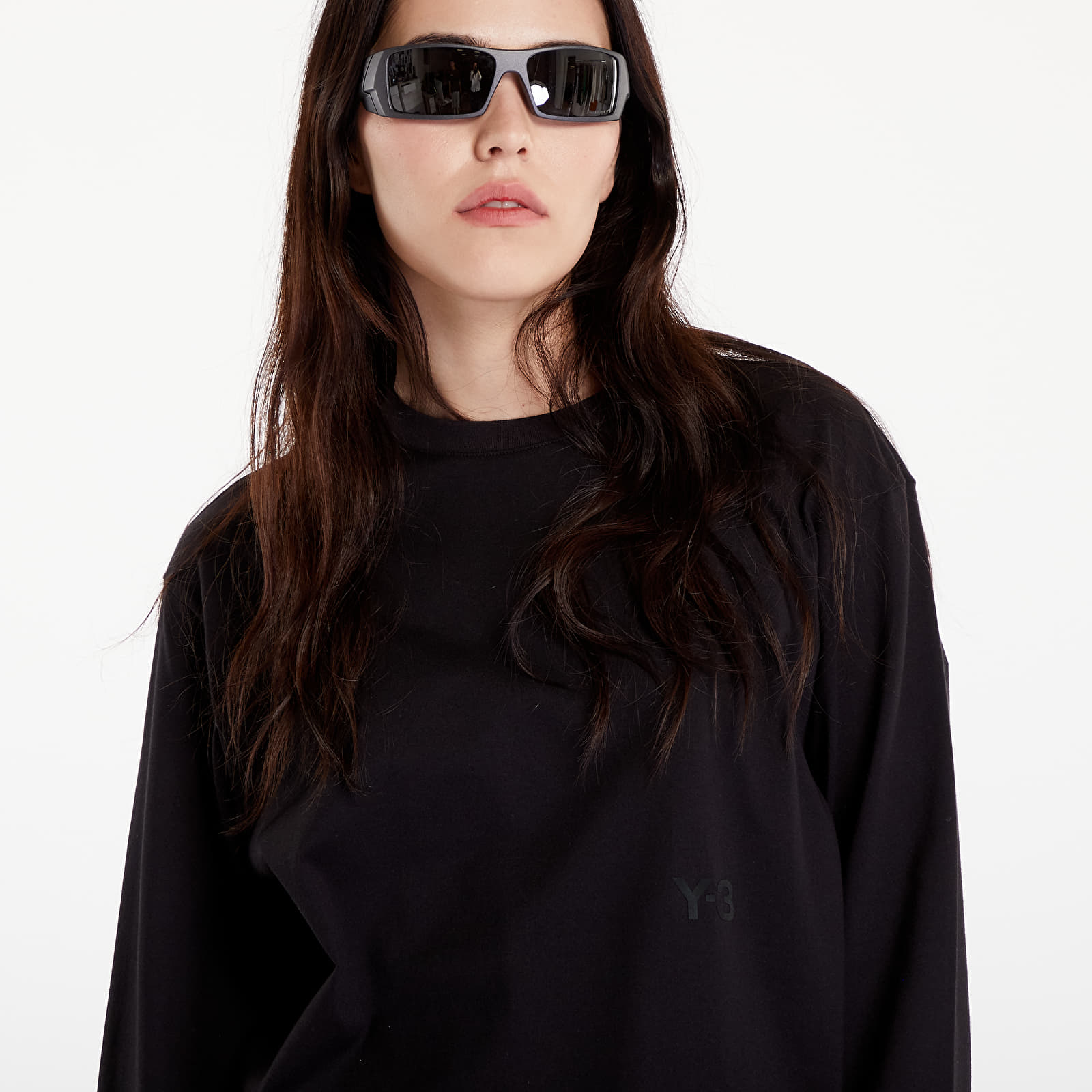 Koszulki Y-3 Relaxed Long Sleeve Tee UNISEX Black