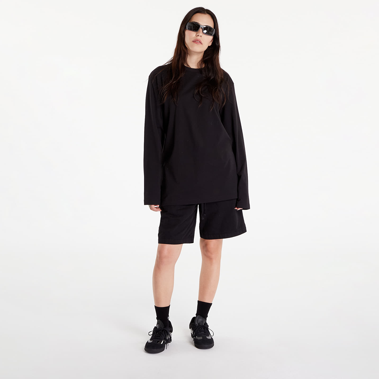 Koszulki Y-3 Relaxed Long Sleeve Tee UNISEX Black