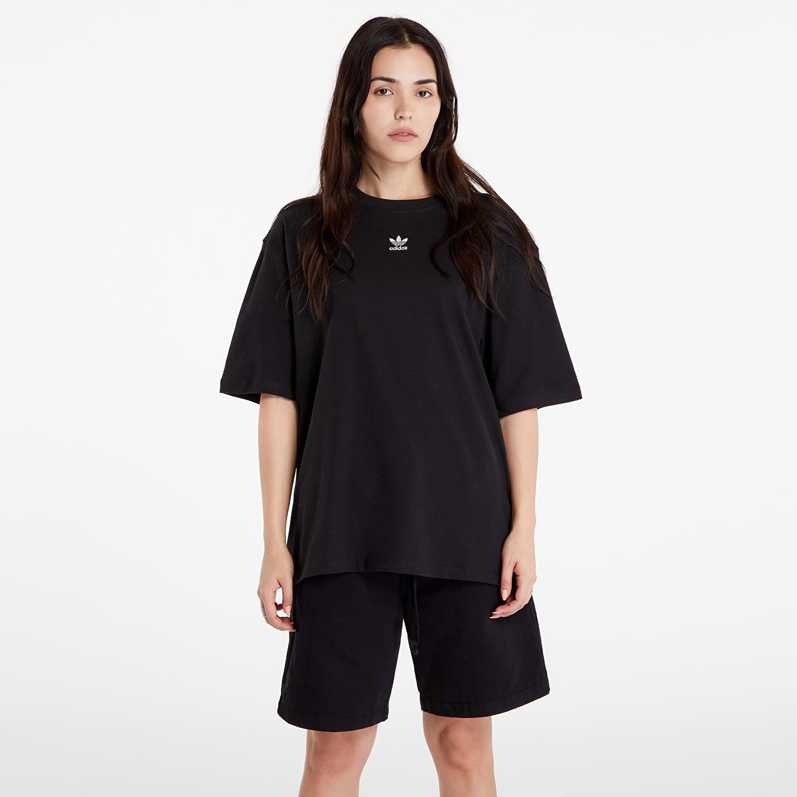Pólók adidas Essentials Boyfriend Tee Black