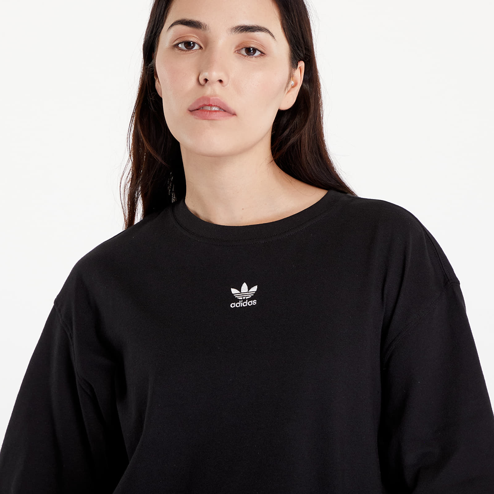 Pólók adidas Essentials Boyfriend Tee Black