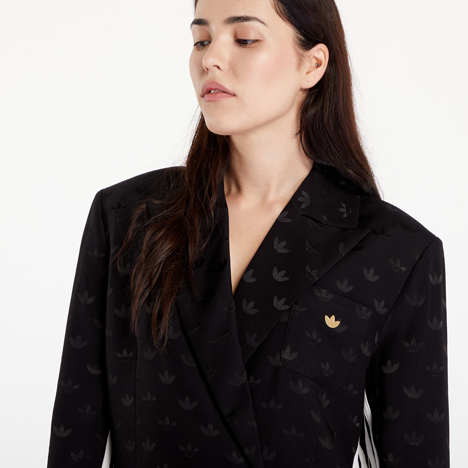 Giacche adidas Premium Woven Jaquard Blazer Black
