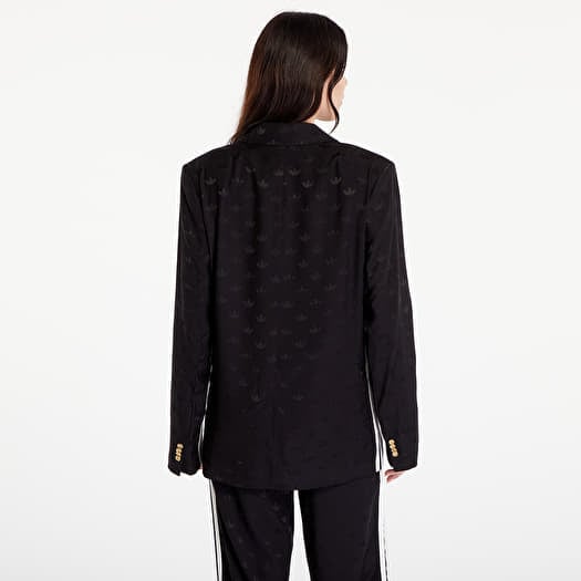 Kurtki adidas Premium Woven Jaquard Blazer Black | Footshop