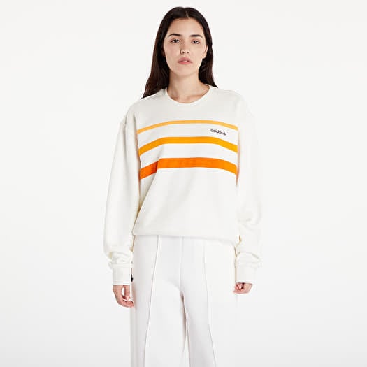 Womens orange adidas sweatshirt cheap