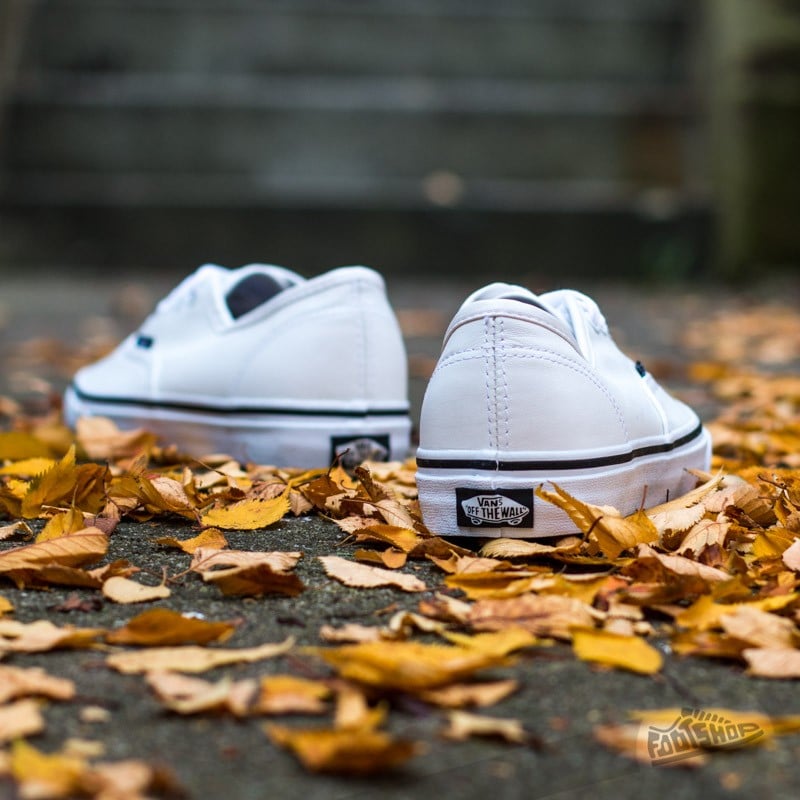 Női cipők Vans Authentic (Italian Leather) True White