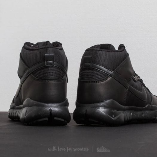 Men s shoes Nike SB Dunk High Boot Black Black Footshop