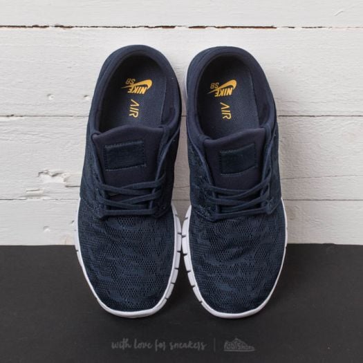 Nike stefan janoski max black and gold hot sale