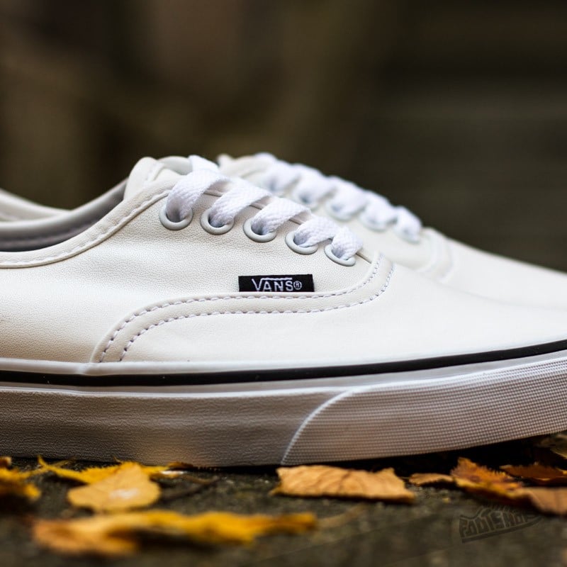 Női cipők Vans Authentic (Italian Leather) True White