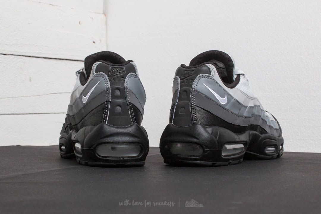 Men s shoes Nike Air Max 95 Essential Black White Dark Grey