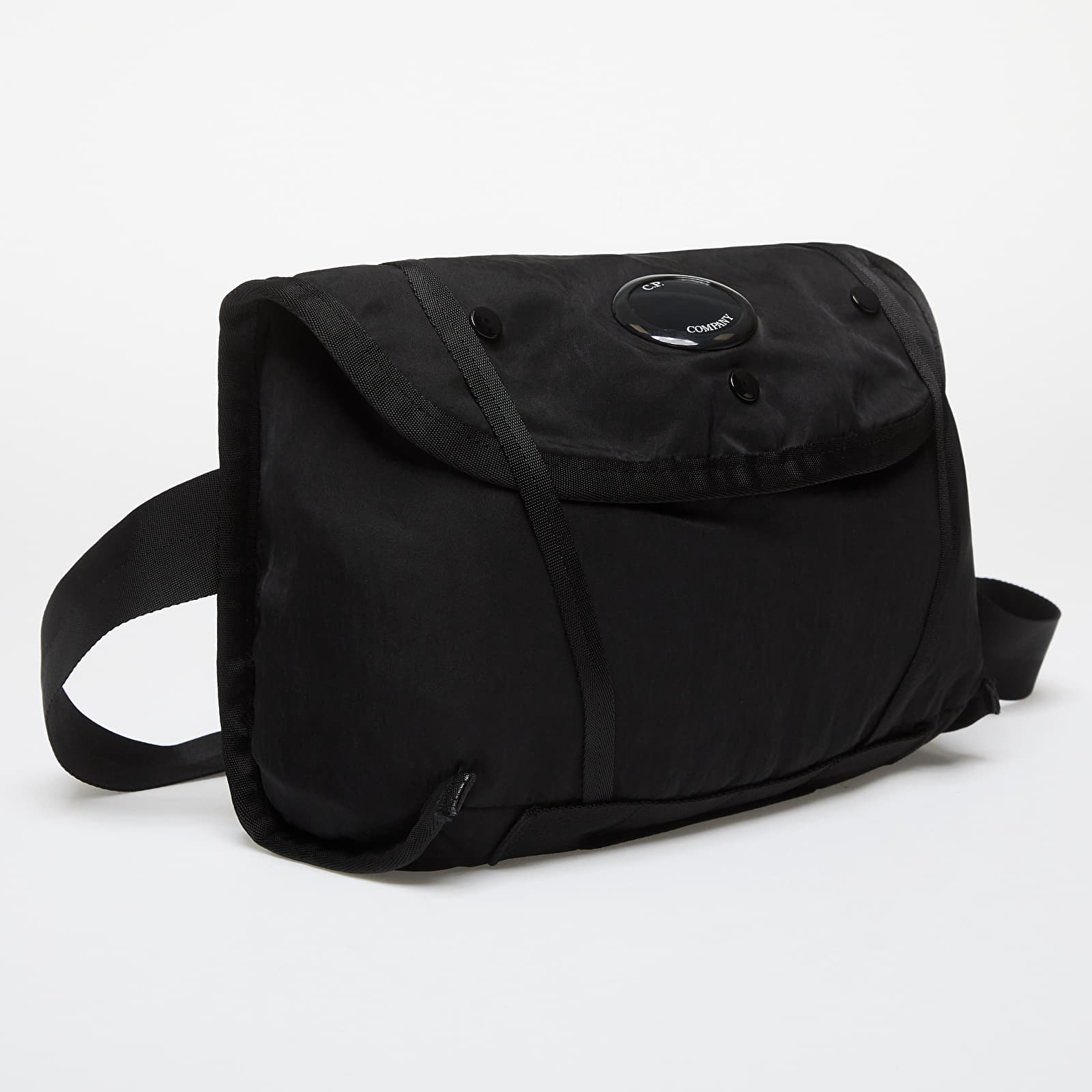Crossbody-vesker C.P. Company Nylon Shoulder Bag Black