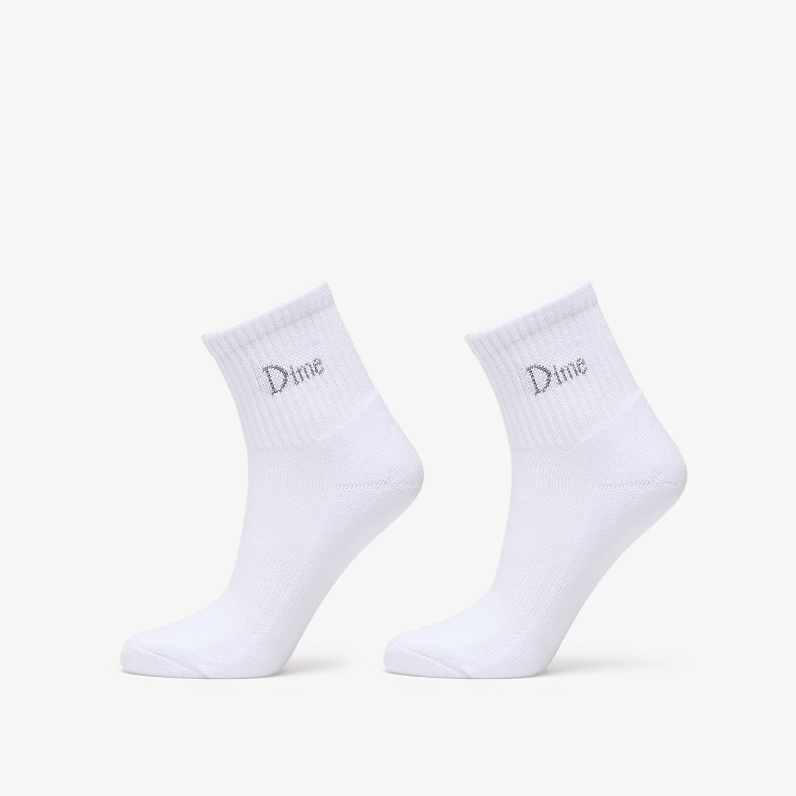 Zoknik Dime Classic Socks 2-Pack White
