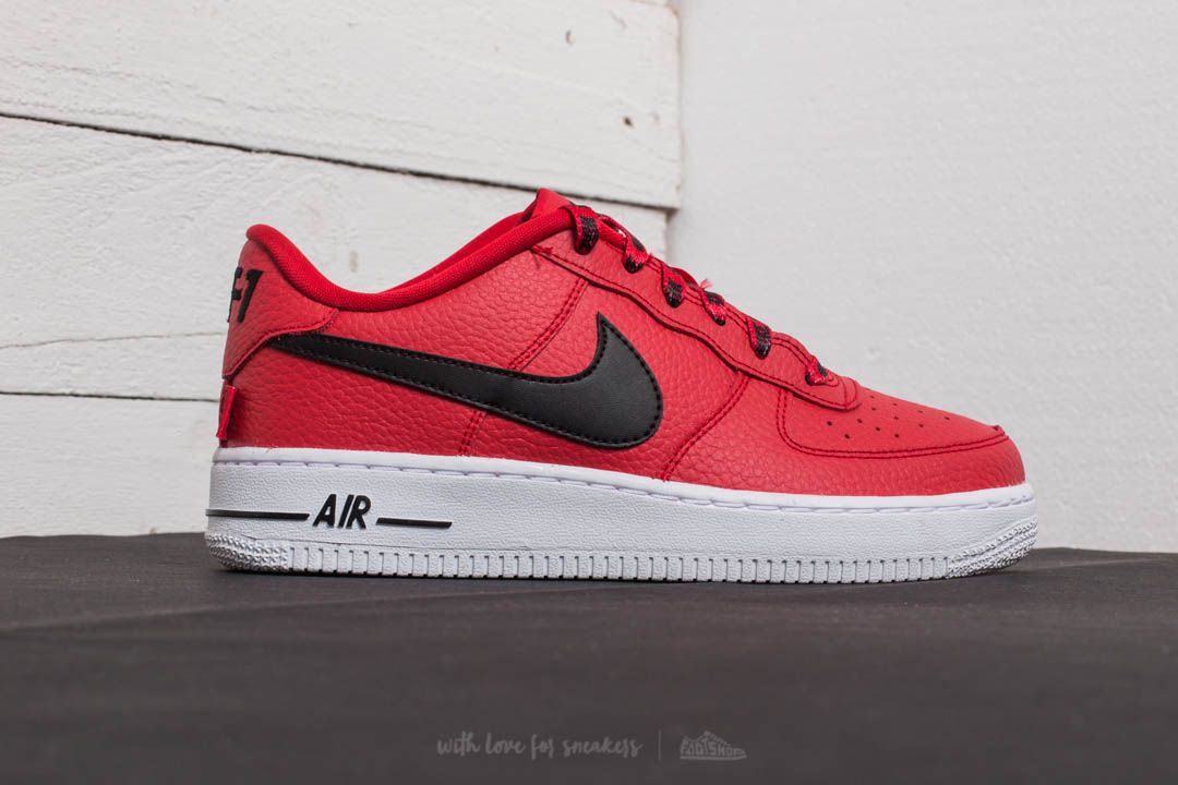 Women's shoes Nike Air Force 1 LV8 (GS) University Red/ Black-White