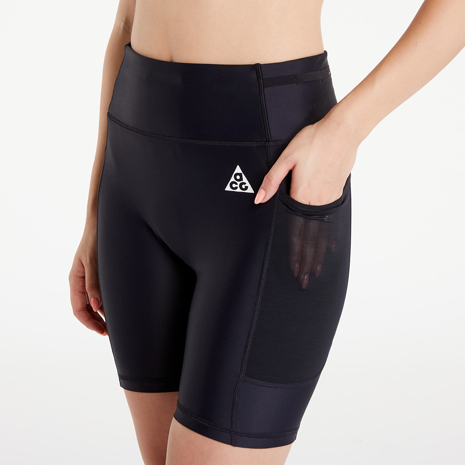 Women's leggings Nike ACG "White Rapids" Women's Dri-FIT ADV High-Waisted 7-Inch Shorts Black/ Black/ Summit White