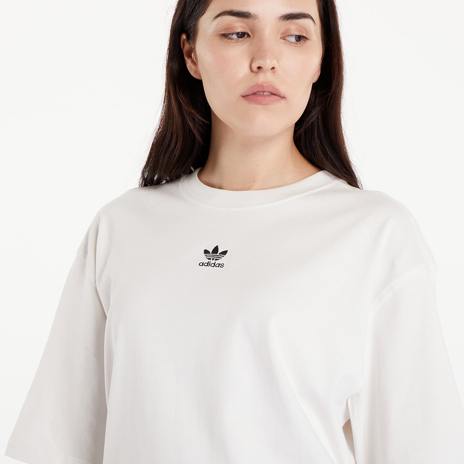 Dámská trička adidas Essentials Boyfriend Tee Cloud White