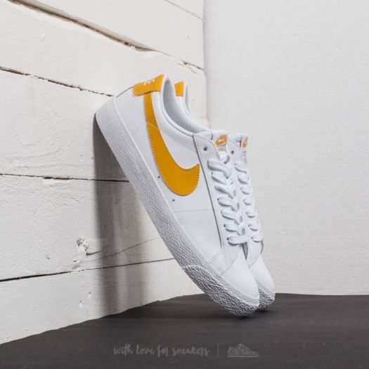 nike sb blazer low white gold