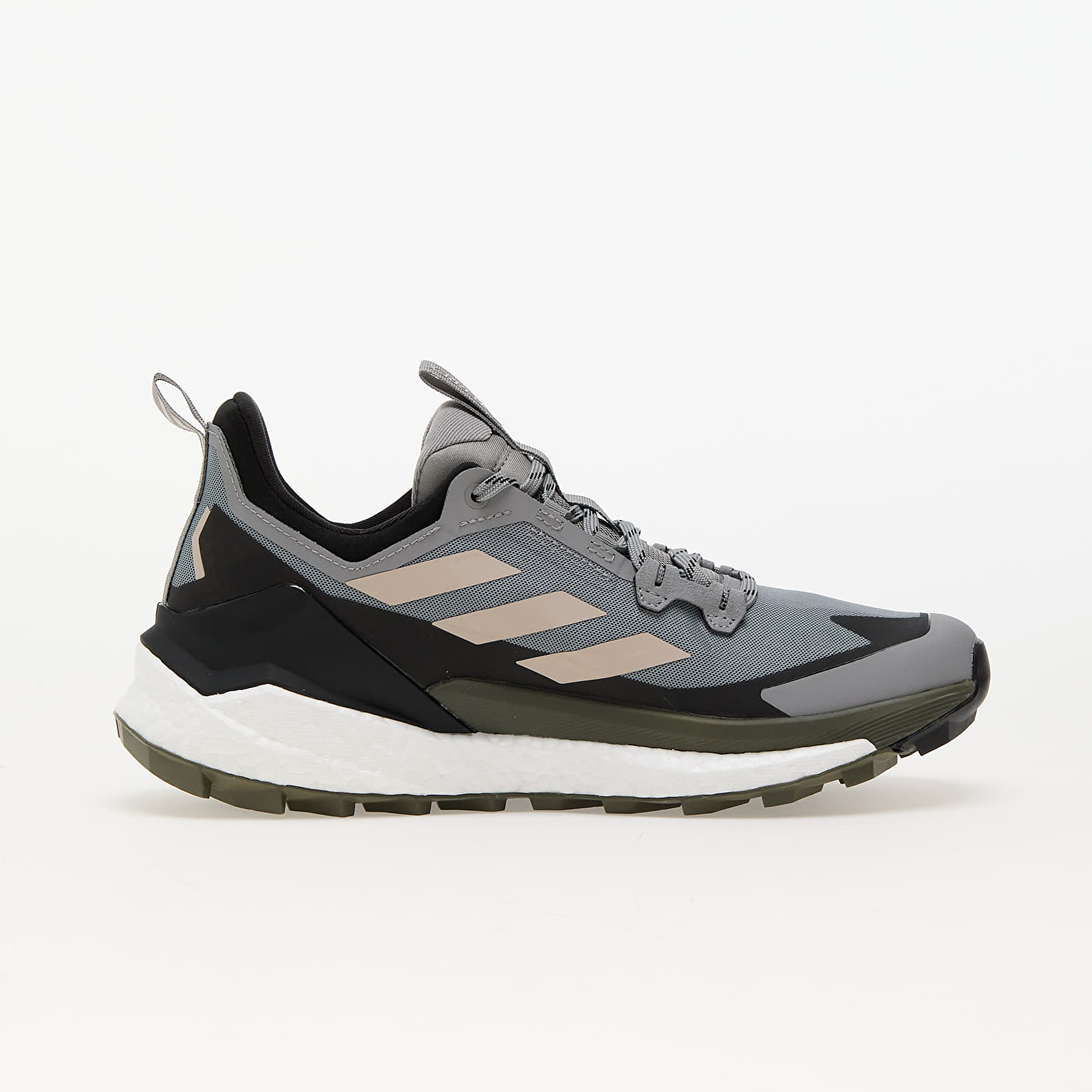 Férfi cipők adidas Terrex Free Hiker 2 Low Ch Solid Grey/ Core Black/ Olive Strata