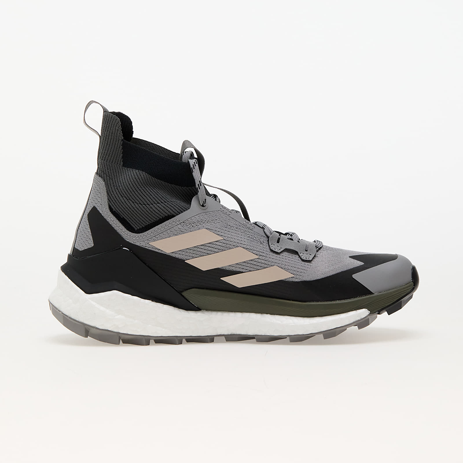 Herren Sneaker und Schuhe adidas Terrex Free Hiker 2 Ch Solid Grey/ Core Black/ Olive Strata