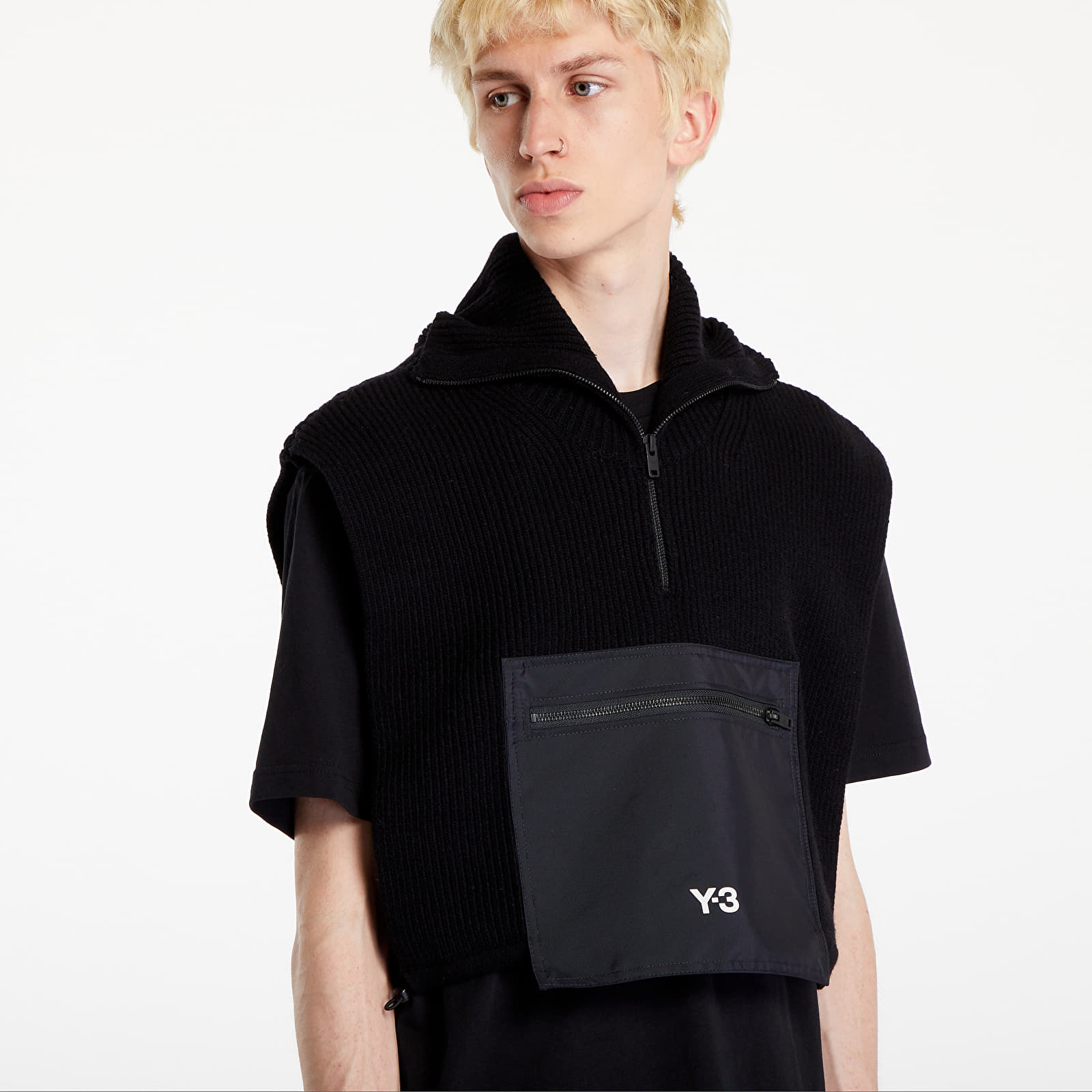 Westen Y-3 Hooded Vest UNISEX Black