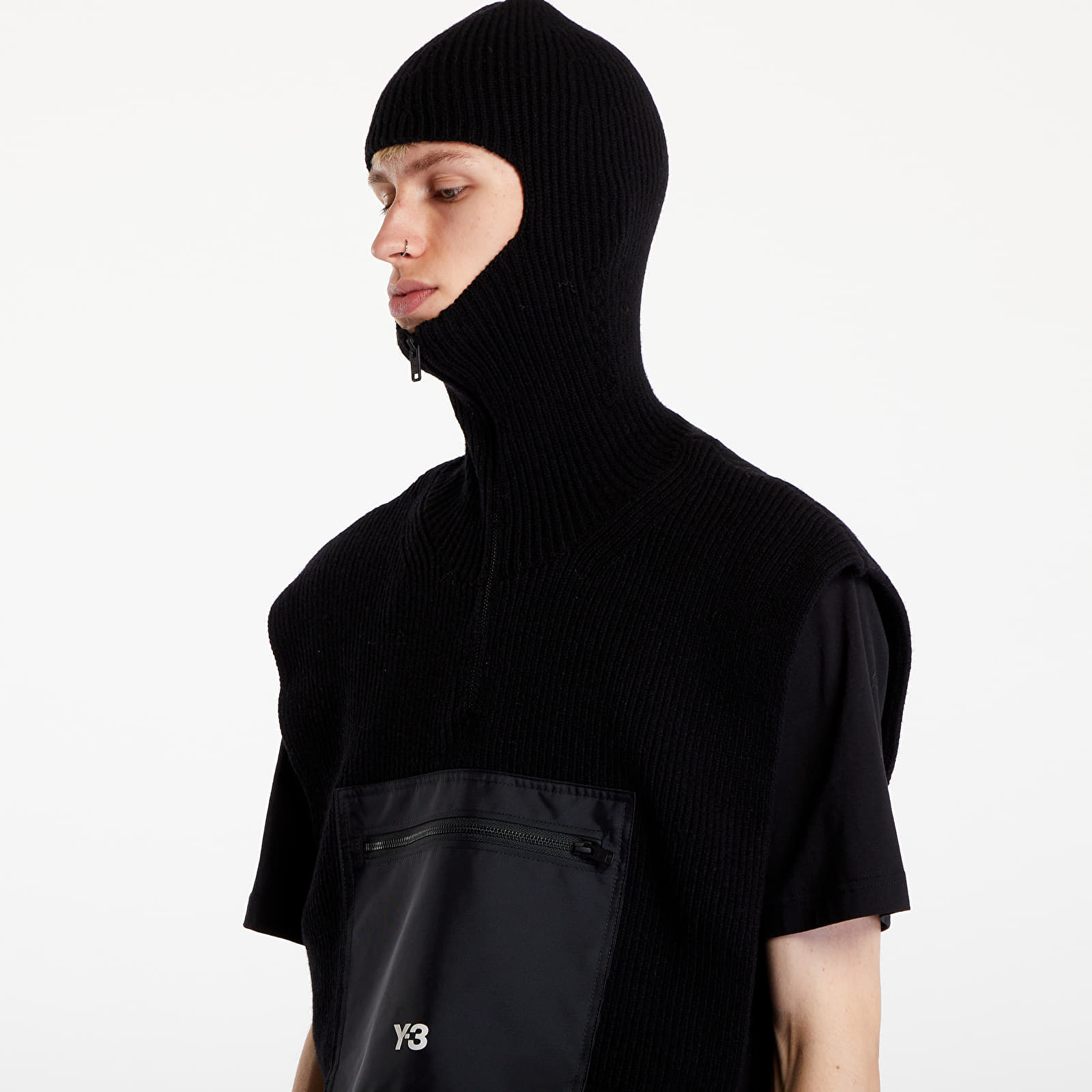 Westen Y-3 Hooded Vest UNISEX Black