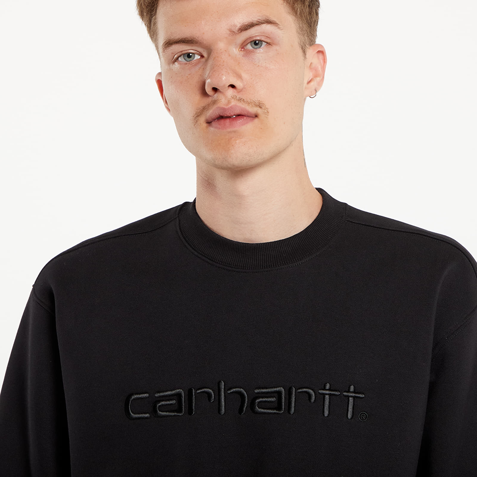 Kapucnis pulóverek és pulcsik Carhartt WIP Carhartt Sweat Black/ Black 