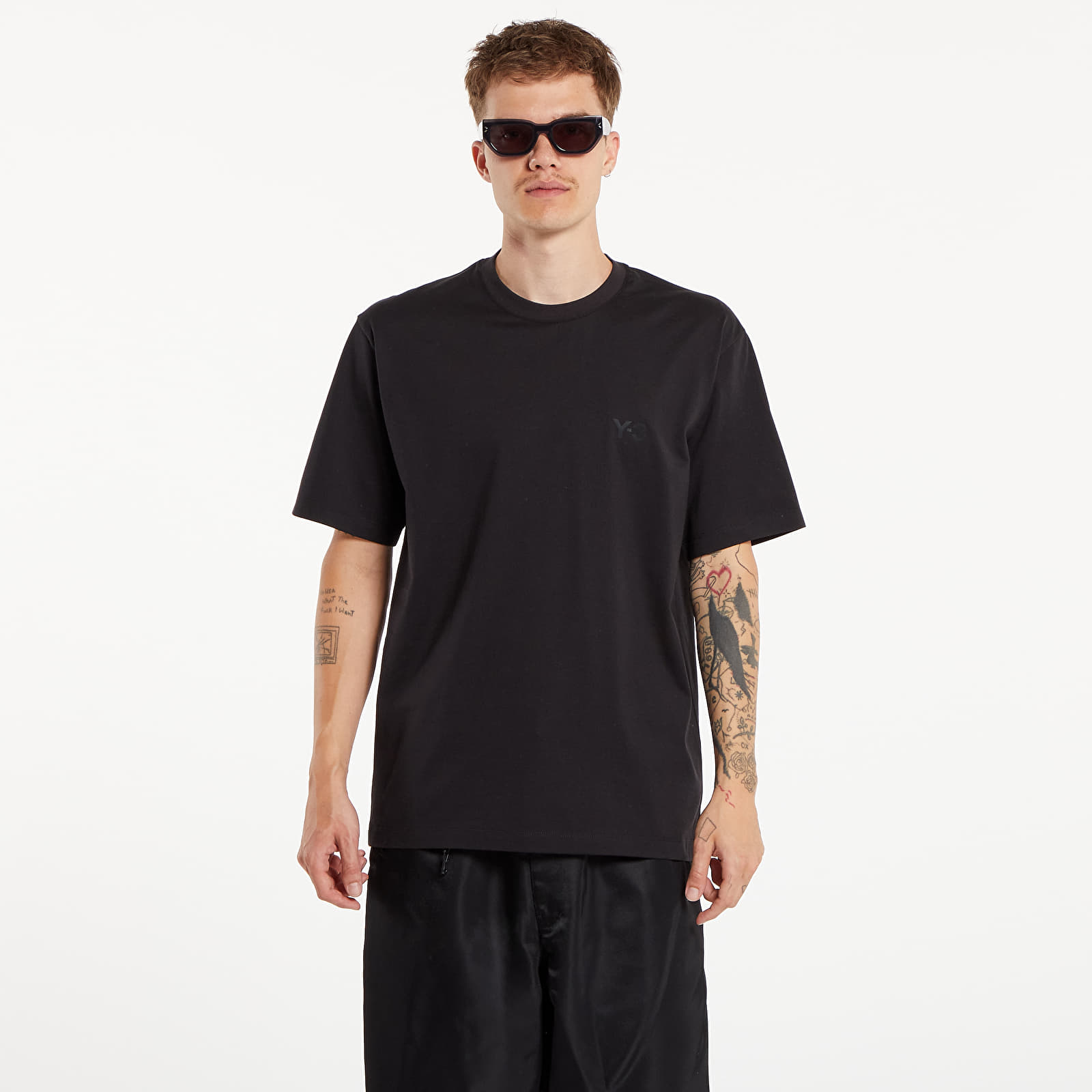 T-Shirts Y-3 M Regular Short Sleeve Tee Black