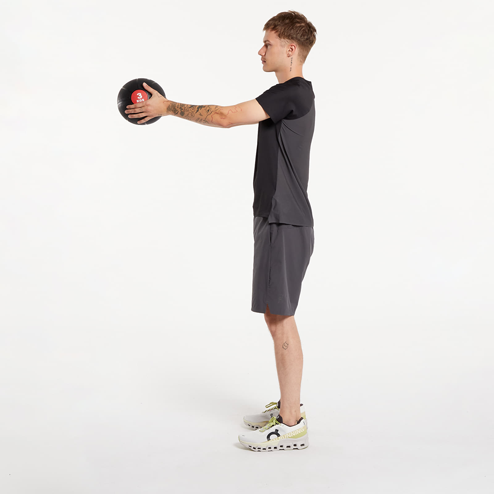 Koszulki On Performance Short Sleeve Tee Black/ Eclipse