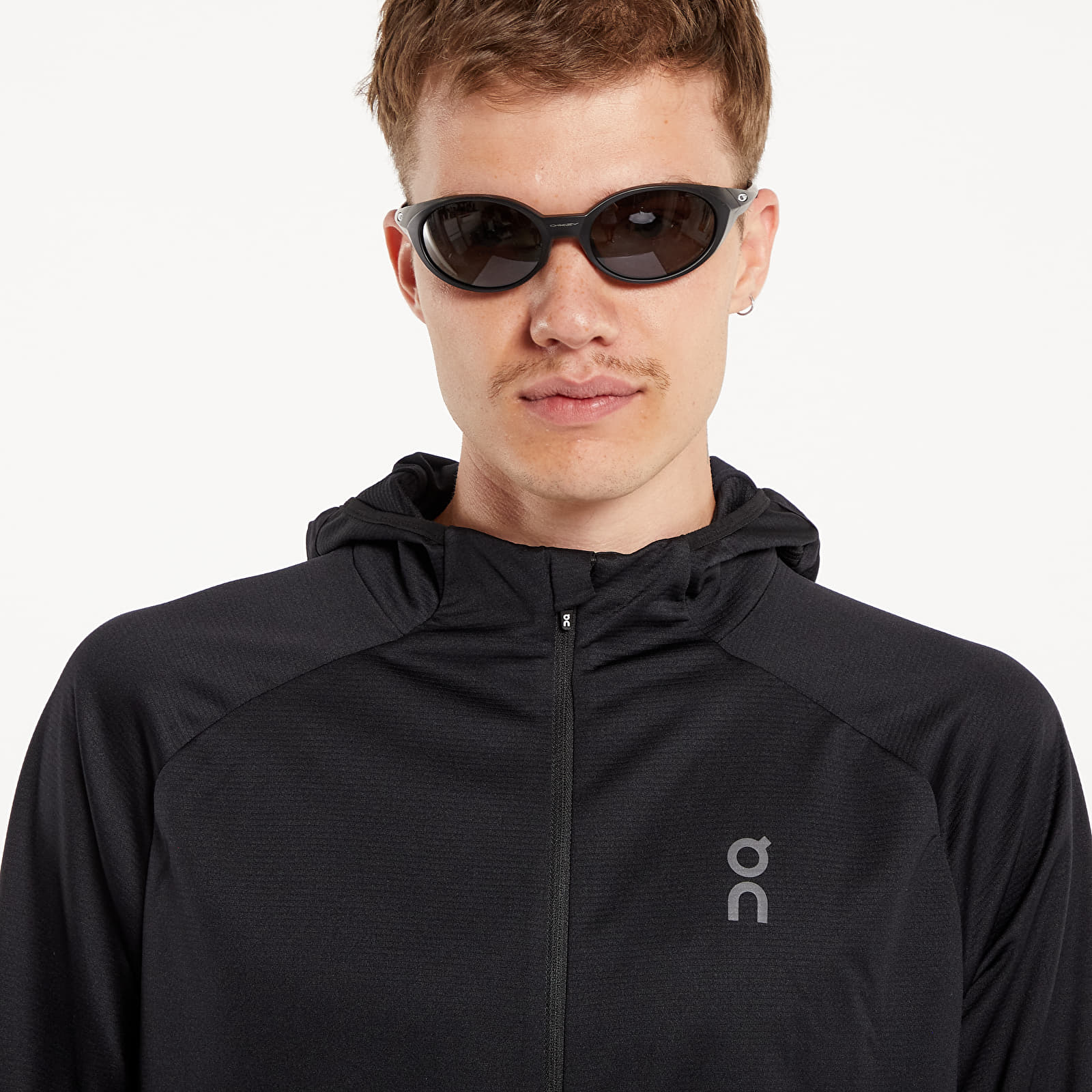 Bluzy On Climate Zip Hoodie Black