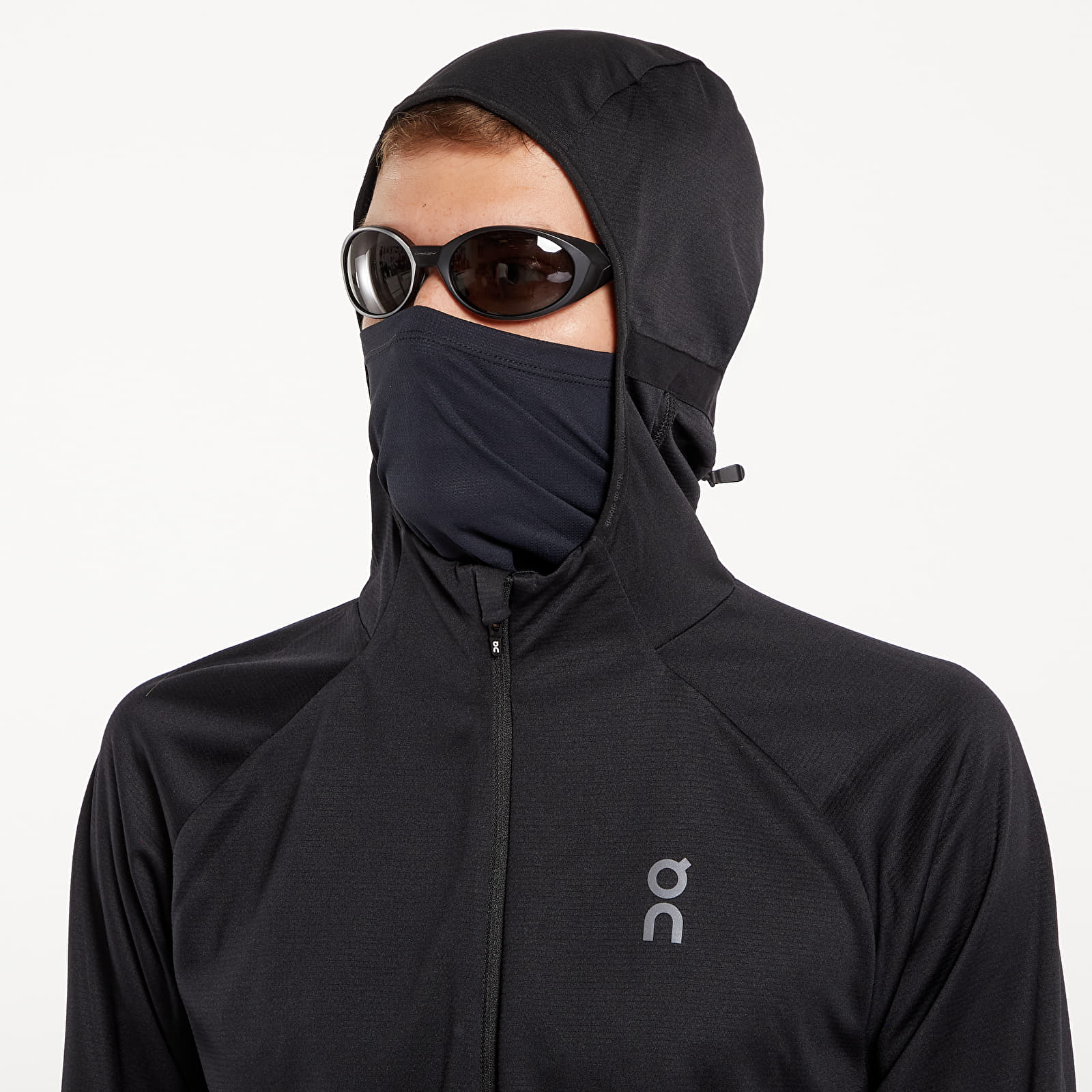 Bluzy On Climate Zip Hoodie Black