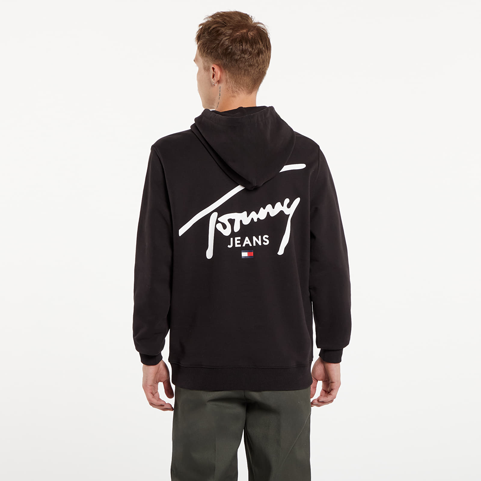 Sweatjacken und Sweatshirts Tommy Jeans Reg Entry Graphic Hoodie Black