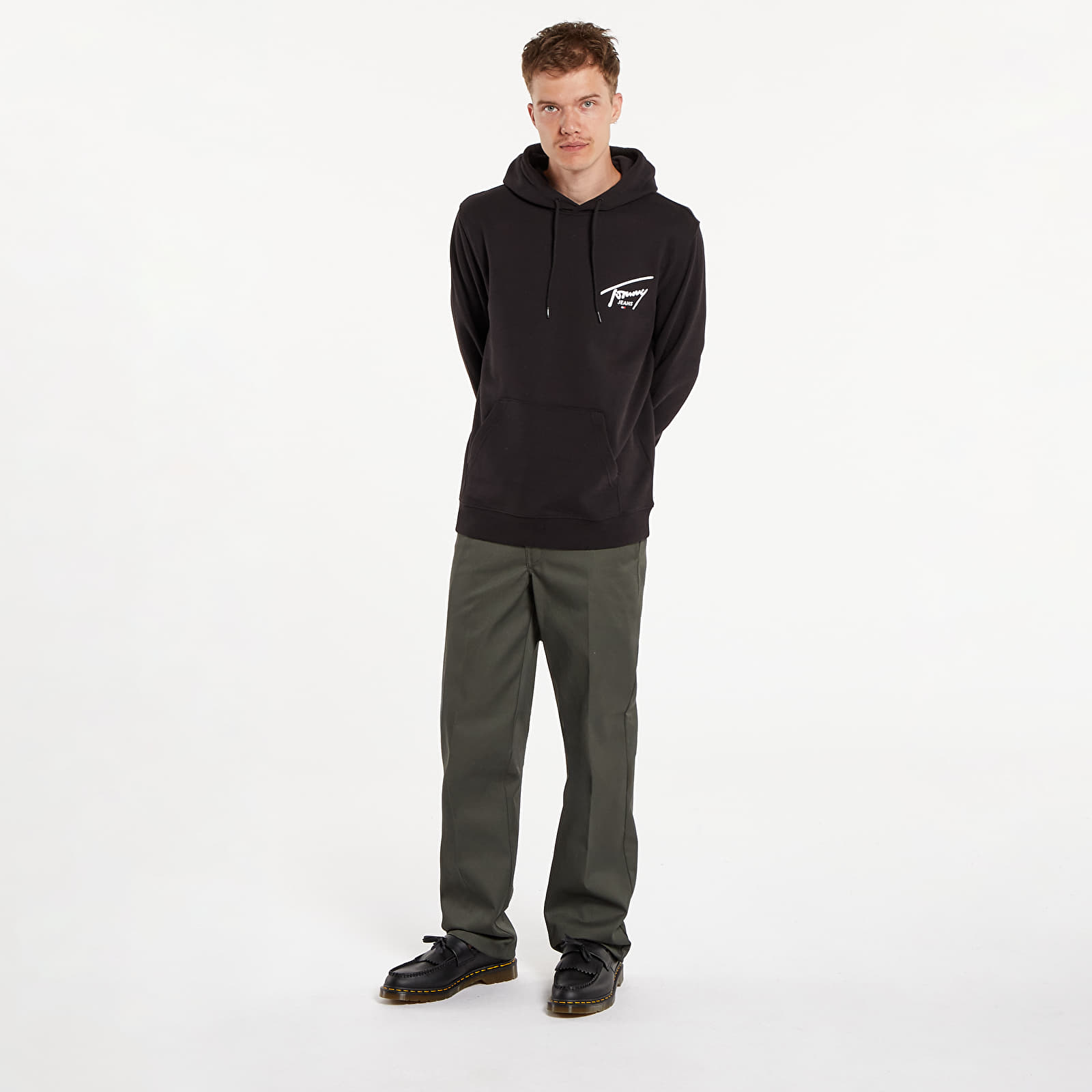 Sweatjacken und Sweatshirts Tommy Jeans Reg Entry Graphic Hoodie Black