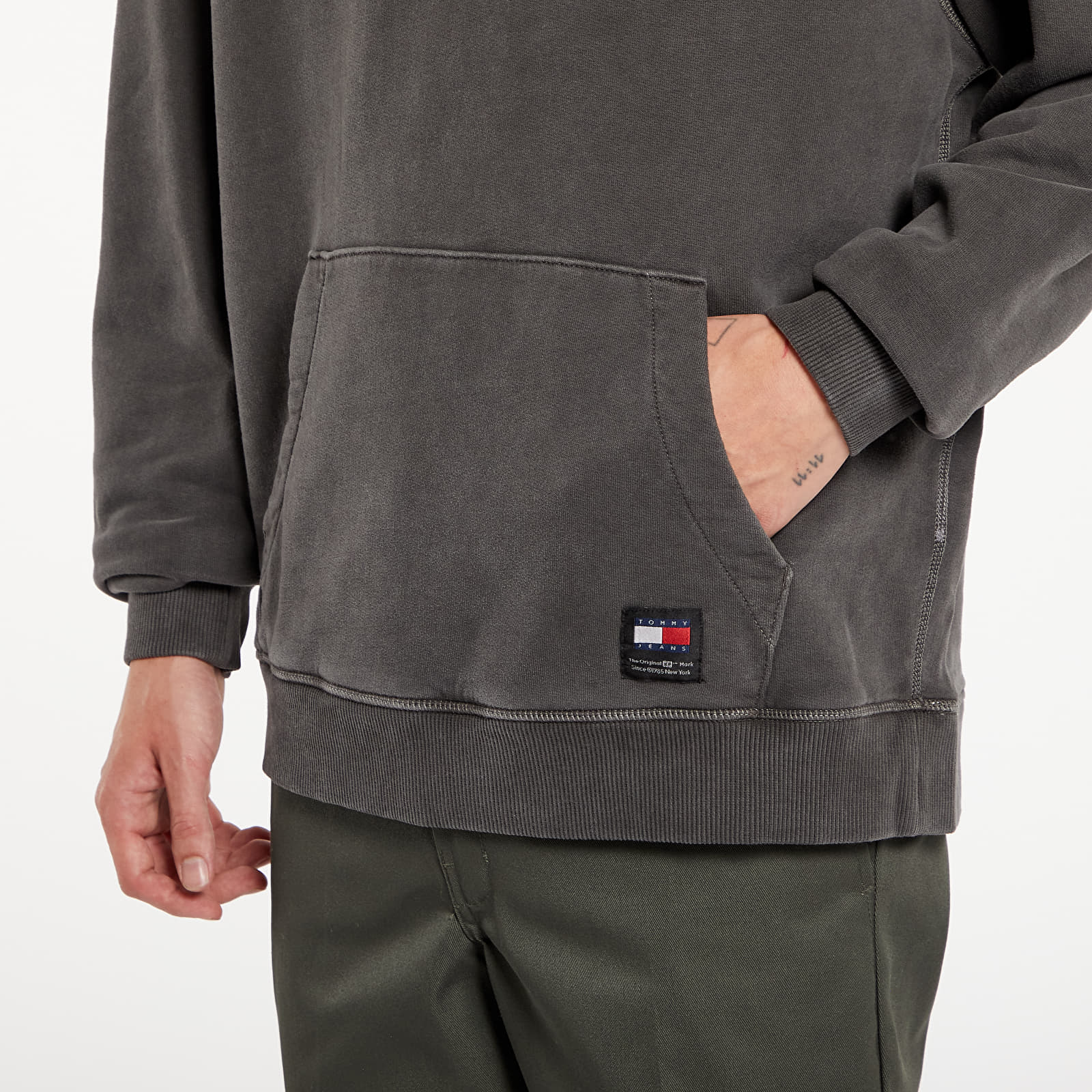 Hettegensere og sweatshirts Tommy Jeans Relaxed Loose Classic Hoodie Black