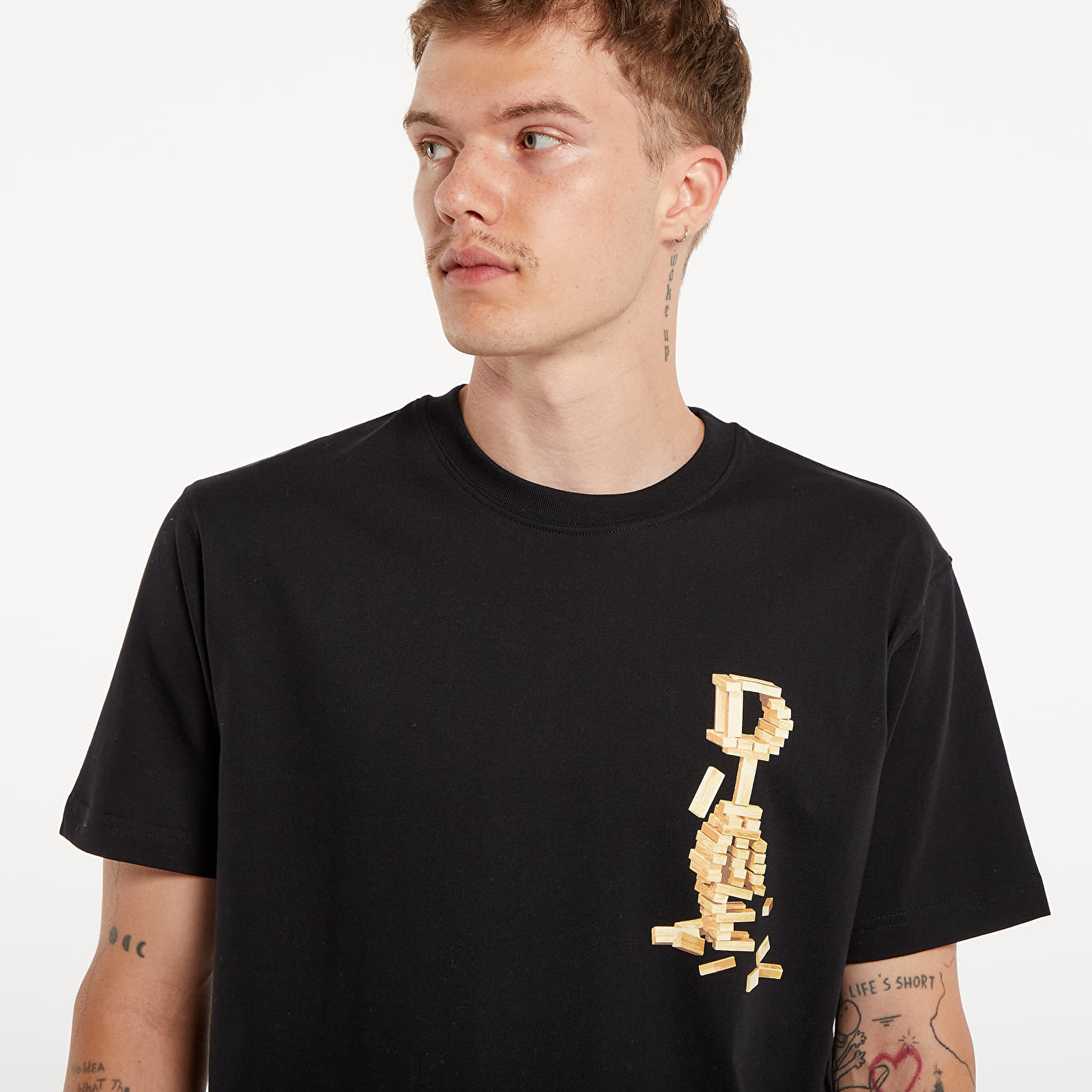 T-Shirts Dime Blocks T-Shirt UNISEX Black