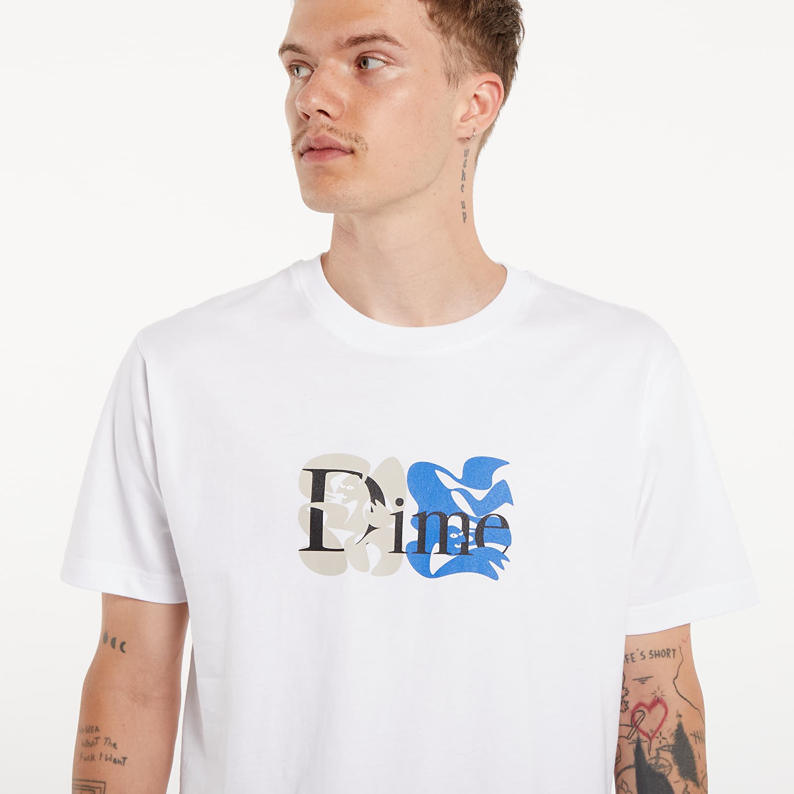 T-paidat Dime Classic Duo T-Shirt UNISEX White
