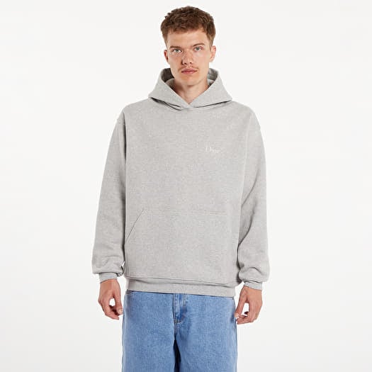 Dime Classic Small Logo Hoodie UNISEX Heather Gray