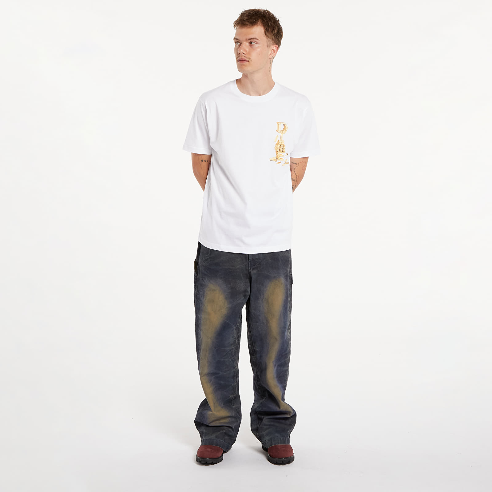 T-särgid Dime Blocks T-Shirt UNISEX White