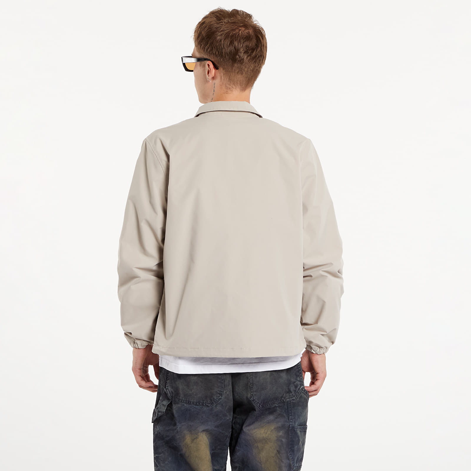 Jakker Dime Cursive Coach Jacket UNISEX Light Grey